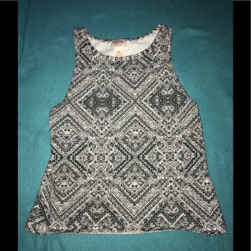 Patterned Tank Top